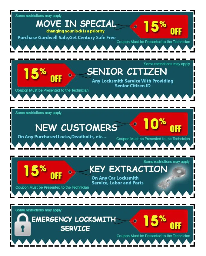 Father Son Locksmith Shop Homestead, FL 305-307-5760 - coupon